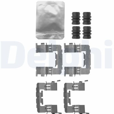 Accessory Kit, disc brake pad DELPHI LX0645