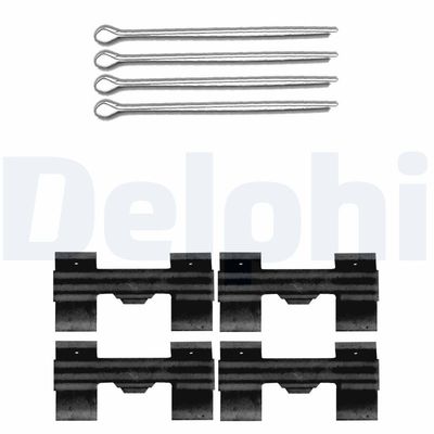Accessory Kit, disc brake pad DELPHI LX0648