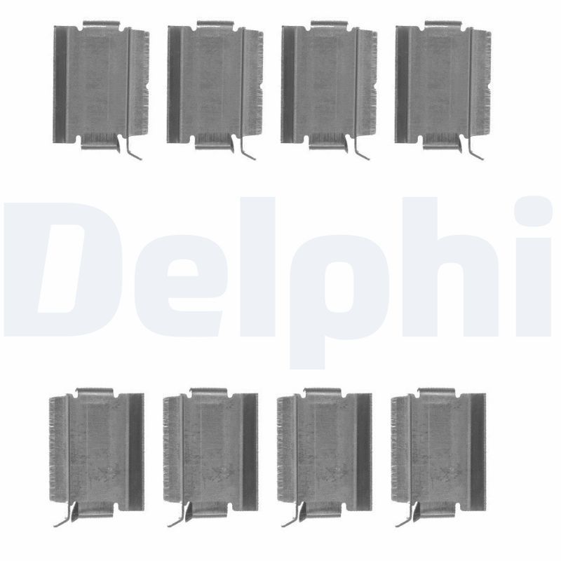 DELPHI LX0649 Accessory Kit, disc brake pad