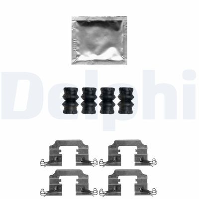 Accessory Kit, disc brake pad DELPHI LX0650