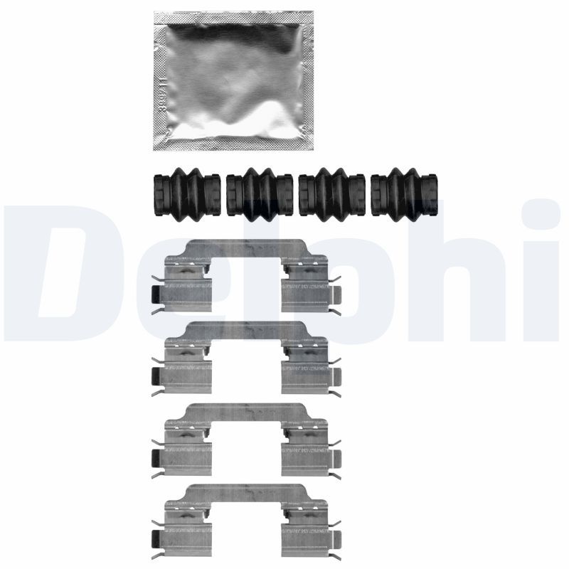 DELPHI LX0651 Accessory Kit, disc brake pad