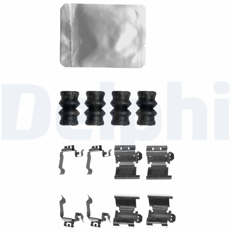 DELPHI LX0657 Accessory Kit, disc brake pad
