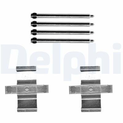 Accessory Kit, disc brake pad DELPHI LX0658