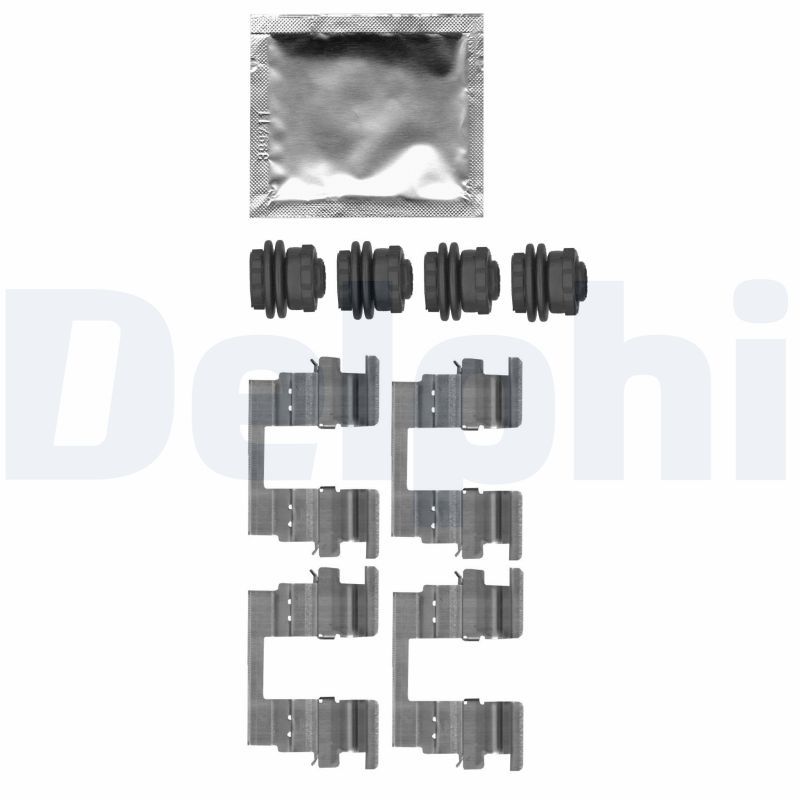 DELPHI LX0666 Accessory Kit, disc brake pad