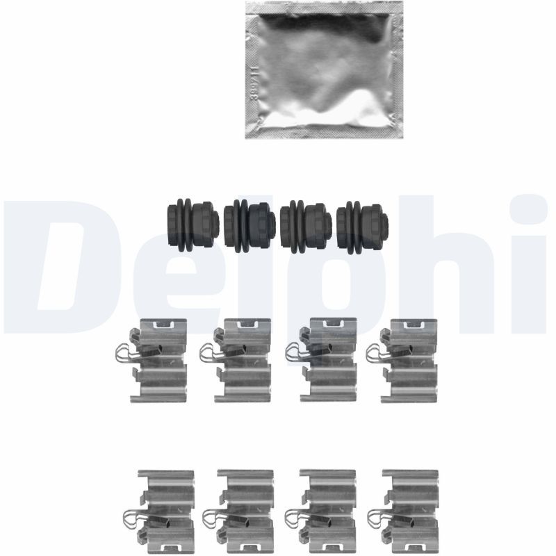 DELPHI LX0668 Accessory Kit, disc brake pad