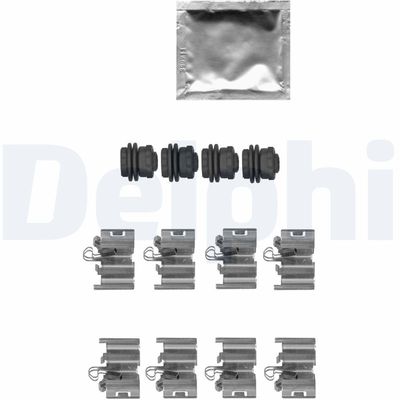 Accessory Kit, disc brake pad DELPHI LX0668