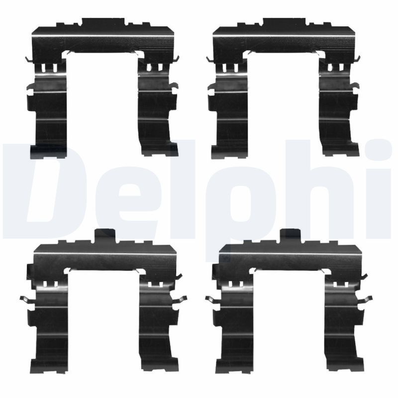 DELPHI LX0672 Accessory Kit, disc brake pad