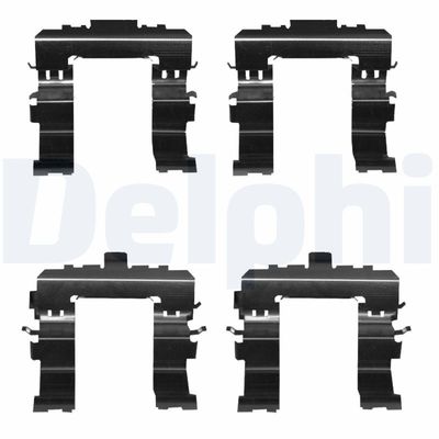 Accessory Kit, disc brake pad DELPHI LX0672