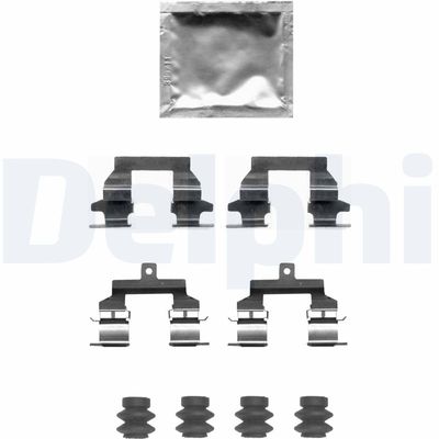 Accessory Kit, disc brake pad DELPHI LX0678
