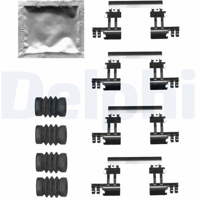 Accessory Kit, disc brake pad DELPHI LX0679