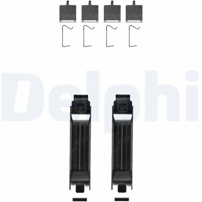 Accessory Kit, disc brake pad DELPHI LX0681