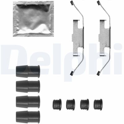 Accessory Kit, disc brake pad DELPHI LX0683