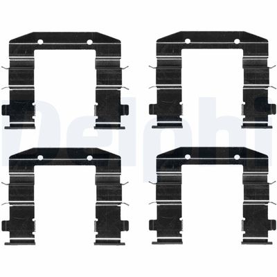 Accessory Kit, disc brake pad DELPHI LX0688