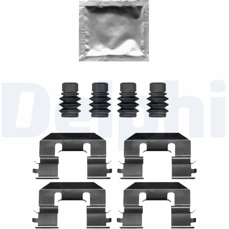 DELPHI LX0689 Accessory Kit, disc brake pad