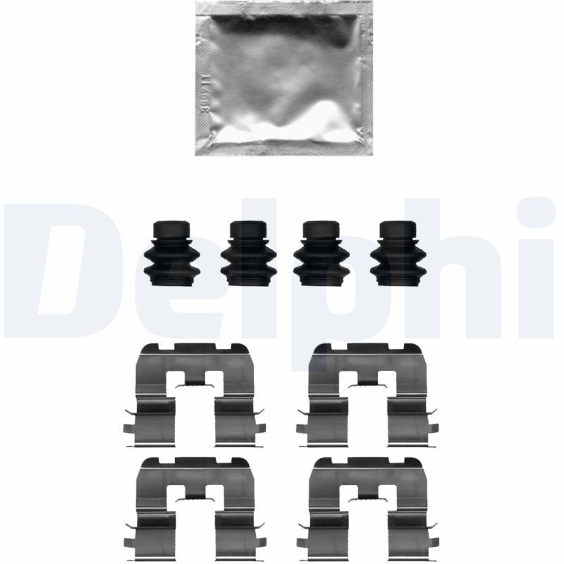 DELPHI LX0690 Accessory Kit, disc brake pad
