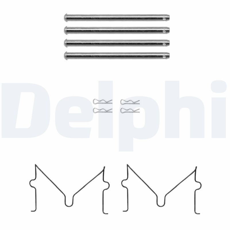DELPHI LX0691 Accessory Kit, disc brake pad