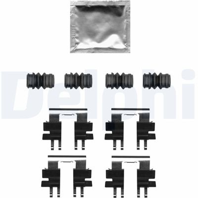 Accessory Kit, disc brake pad DELPHI LX0695