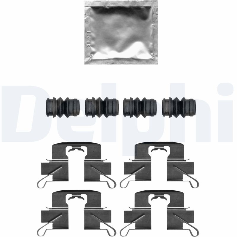 DELPHI LX0696 Accessory Kit, disc brake pad