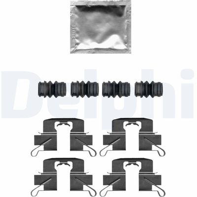 Accessory Kit, disc brake pad DELPHI LX0696