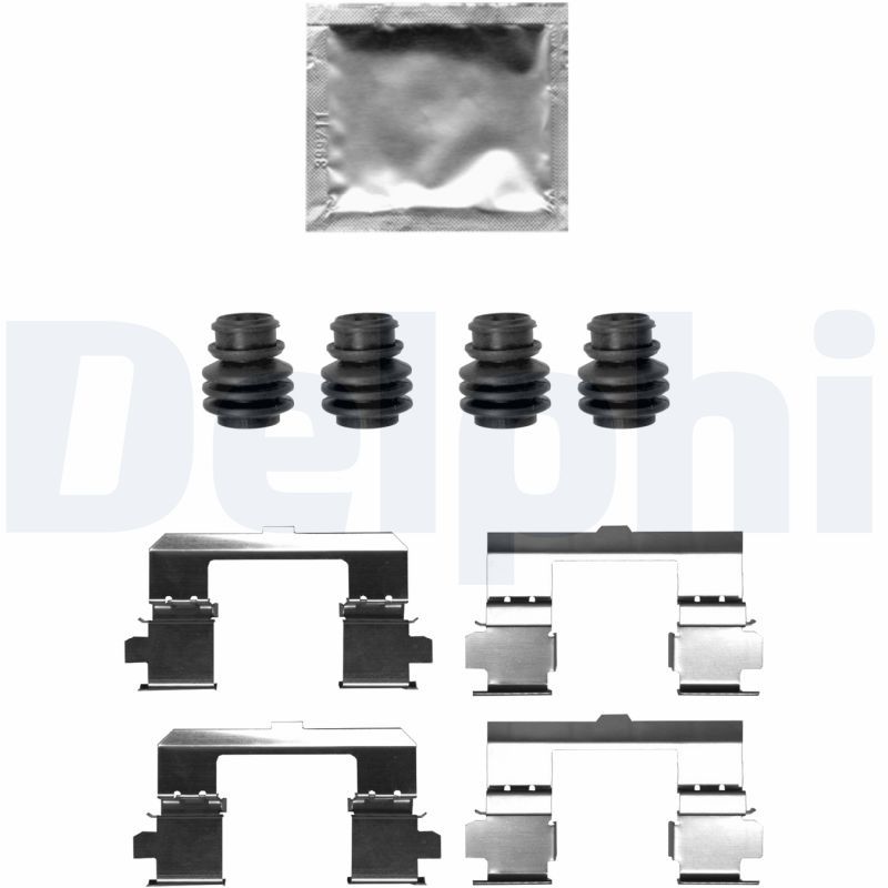 DELPHI LX0697 Accessory Kit, disc brake pad
