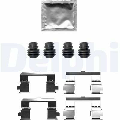 Accessory Kit, disc brake pad DELPHI LX0697