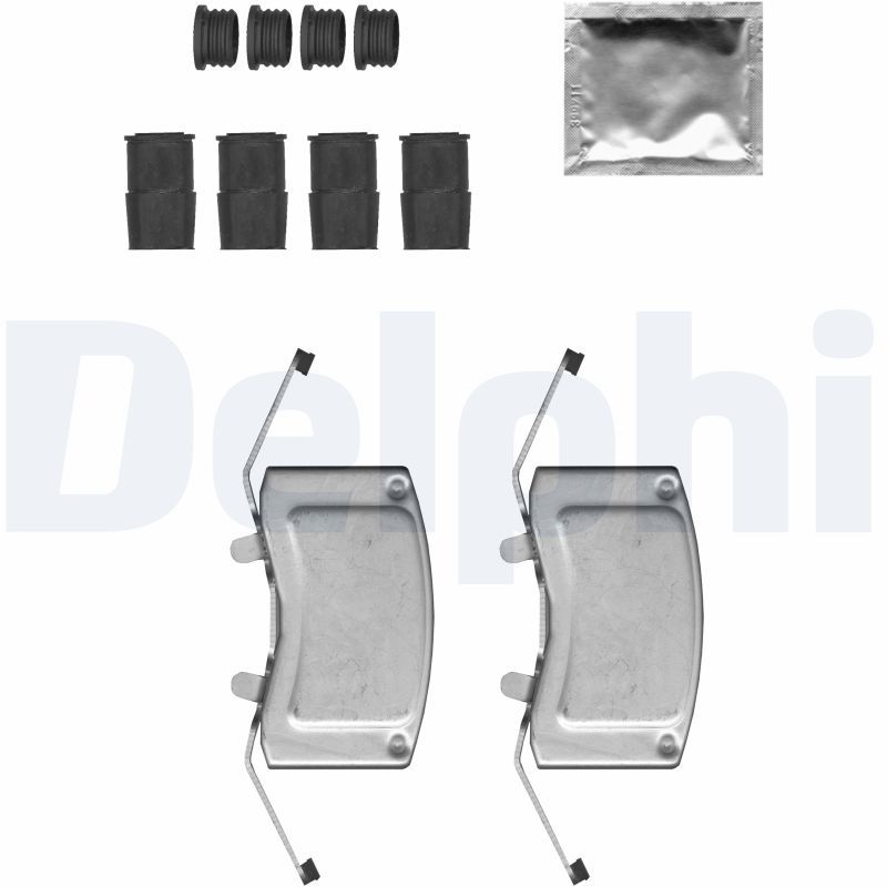DELPHI LX0699 Accessory Kit, disc brake pad