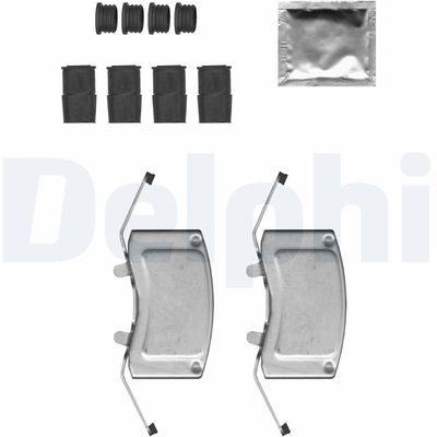 Accessory Kit, disc brake pad DELPHI LX0699