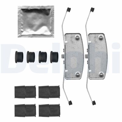 Accessory Kit, disc brake pad DELPHI LX0700