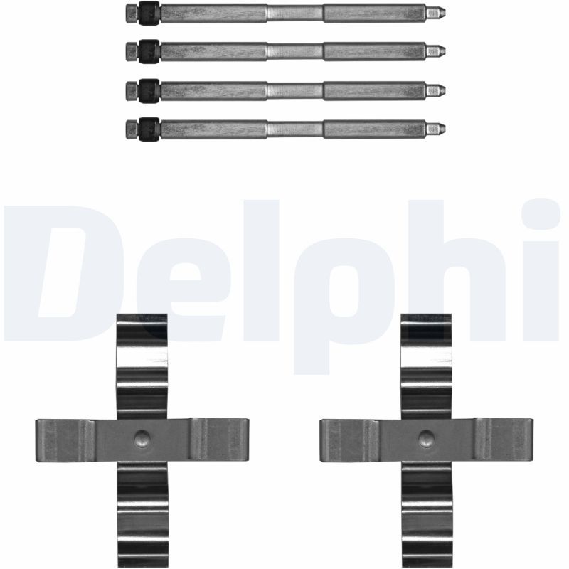 DELPHI LX0703 Accessory Kit, disc brake pad