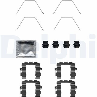Accessory Kit, disc brake pad DELPHI LX0705