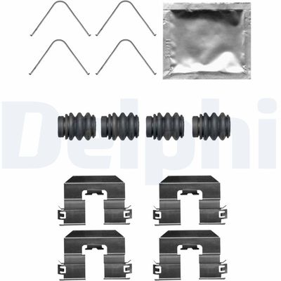 Accessory Kit, disc brake pad DELPHI LX0706