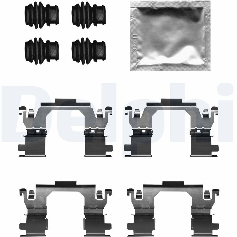 DELPHI LX0709 Accessory Kit, disc brake pad
