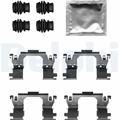 Accessory Kit, disc brake pad DELPHI LX0709