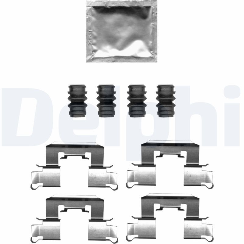 DELPHI LX0710 Accessory Kit, disc brake pad