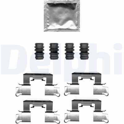 Accessory Kit, disc brake pad DELPHI LX0710