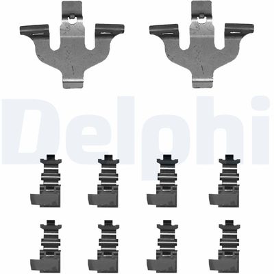 Accessory Kit, disc brake pad DELPHI LX0714