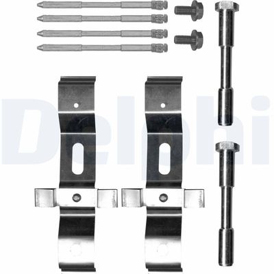 Accessory Kit, disc brake pad DELPHI LX0718