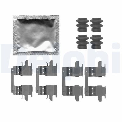 Accessory Kit, disc brake pad DELPHI LX0723