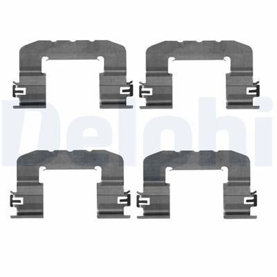 Accessory Kit, disc brake pad DELPHI LX0725