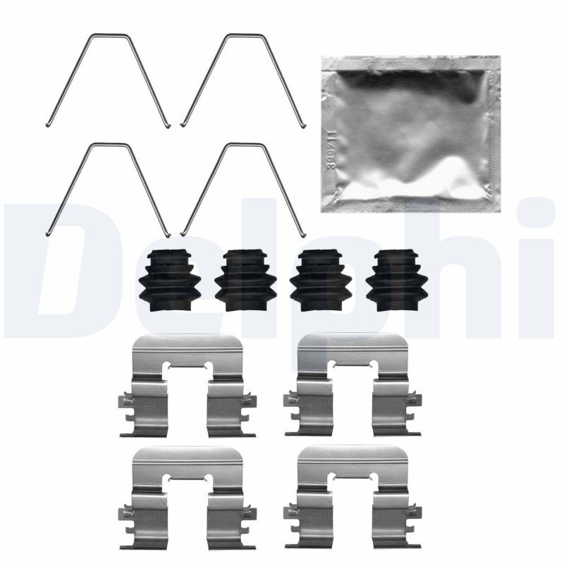 DELPHI LX0726 Accessory Kit, disc brake pad