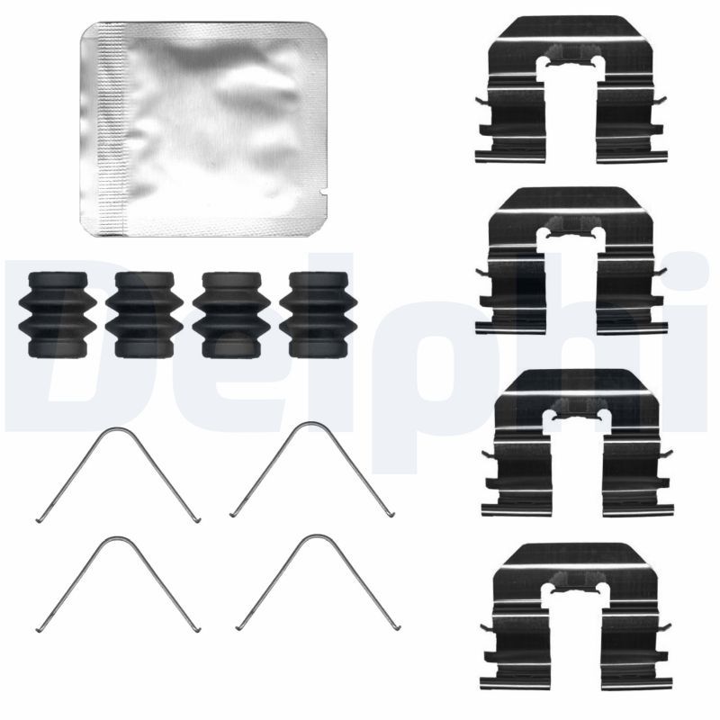 DELPHI LX0727 Accessory Kit, disc brake pad