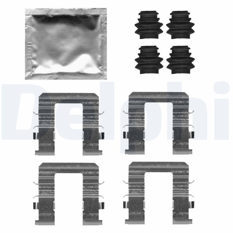DELPHI LX0728 Accessory Kit, disc brake pad
