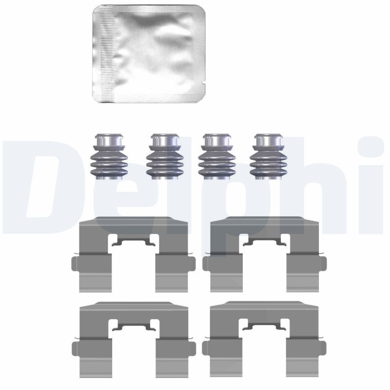 DELPHI LX0731 Accessory Kit, disc brake pad
