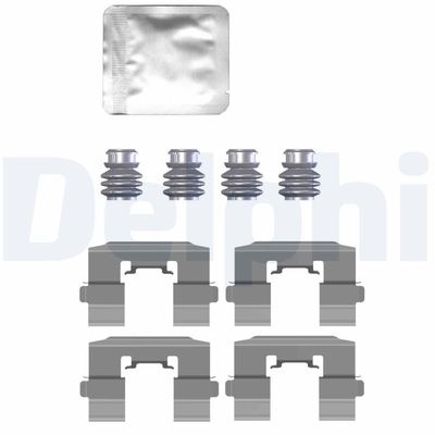 Accessory Kit, disc brake pad DELPHI LX0731