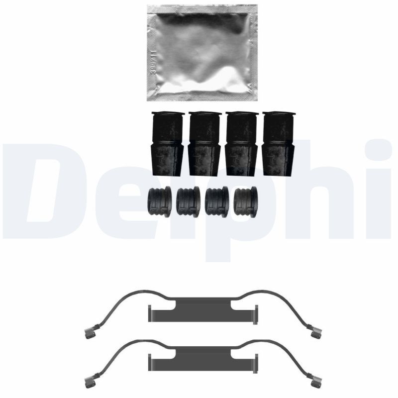 DELPHI LX0733 Accessory Kit, disc brake pad