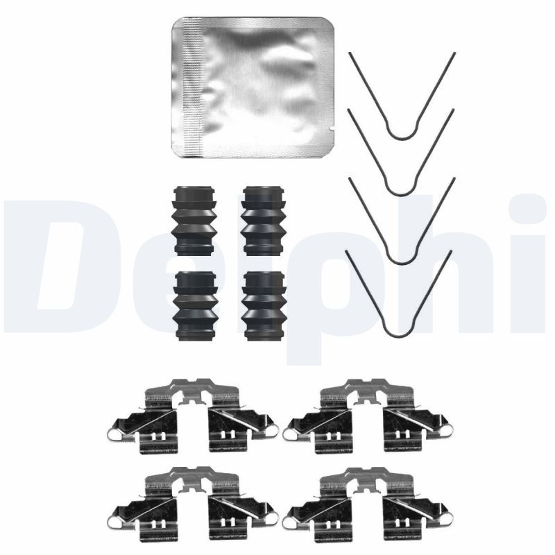 DELPHI LX0734 Accessory Kit, disc brake pad