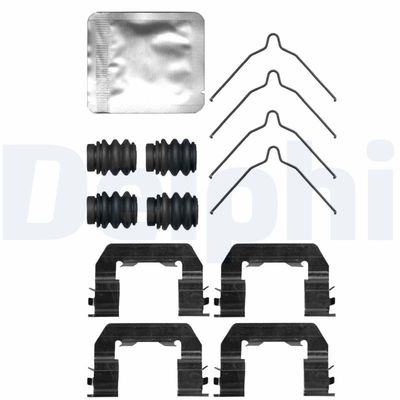 Accessory Kit, disc brake pad DELPHI LX0736