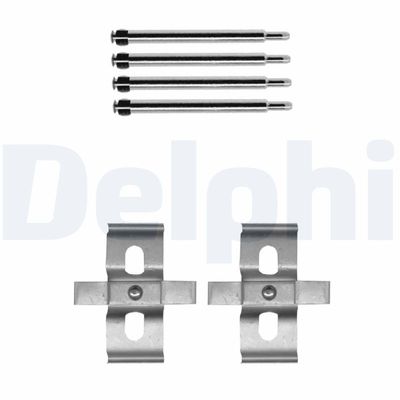 Accessory Kit, disc brake pad DELPHI LX0737