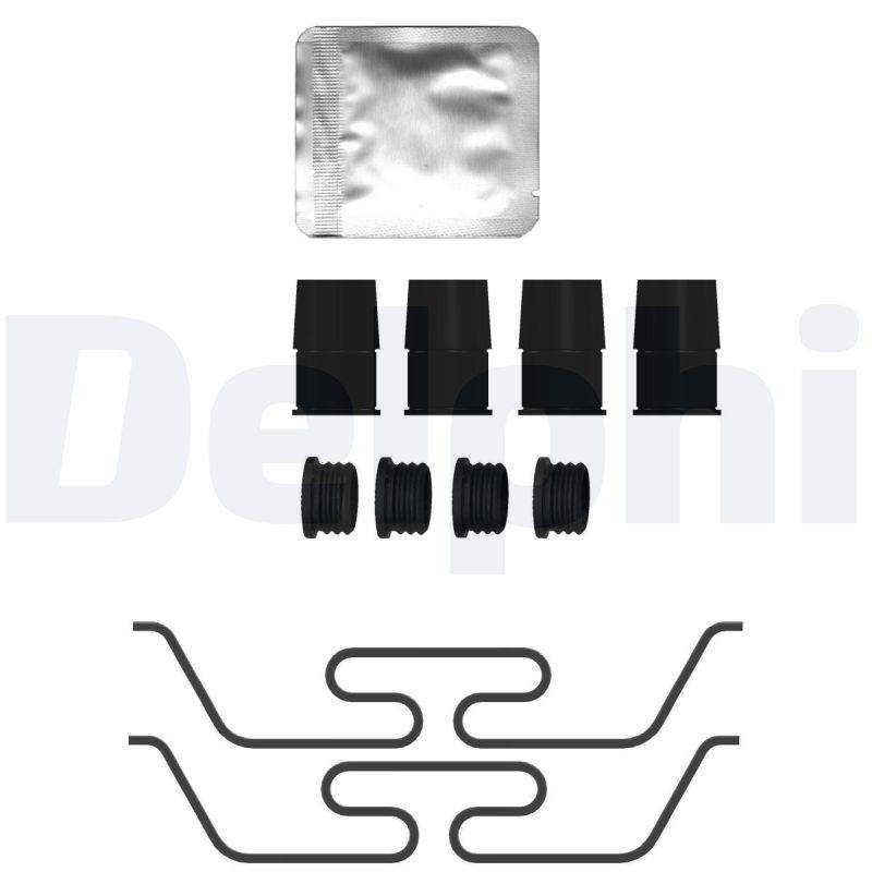 DELPHI LX0740 Accessory Kit, disc brake pad