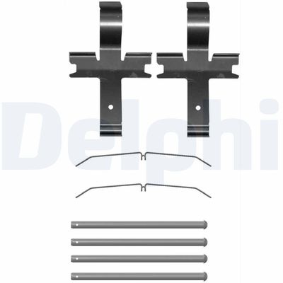 Accessory Kit, disc brake pad DELPHI LX0742